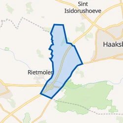 Kaart van Verspreide huizen Brammelo