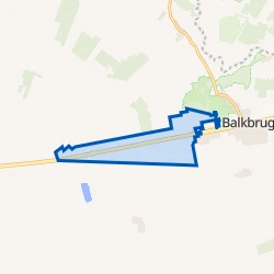 Kaart van Balkbrug-Benedenvaart