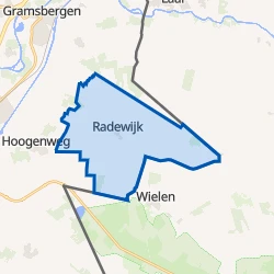 Kaart van Radewijk