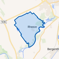 Kaart van Rheeze