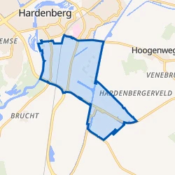 Kaart van Industriegebied