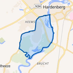 Kaart van Norden en Hazenbos