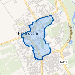 Kaart van Hellendoorn-Centrum