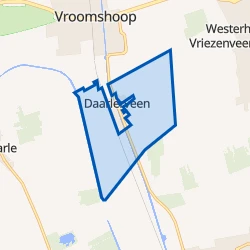 Kaart van Daarlerveen