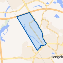 Kaart van Bedrijventerrein Westermaat-Zuidwest