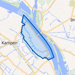 Kaart van Binnenstad Kampen