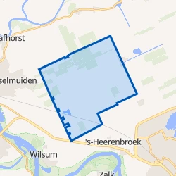 Kaart van Polder Mastenbroek