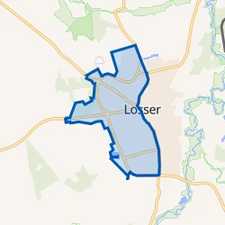 Kaart van Losser-West