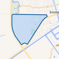 Kaart van Emmeloord-Revelsant-Noord