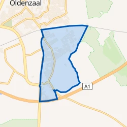 Kaart van Zuid-Berghuizen