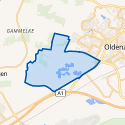 Kaart van Het Hulsbeek