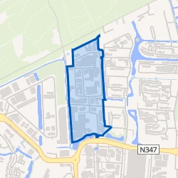 Kaart van Kern Ommen - Alteveer Bedrijven
