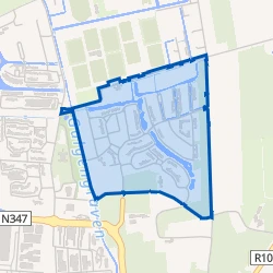 Kaart van Kern Ommen - Vlierlanden