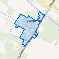 Kaart van Kern Beerzerveld