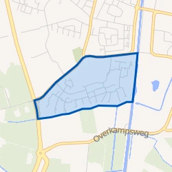 Kaart van De Vloedkampen