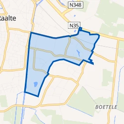 Kaart van De Zegge