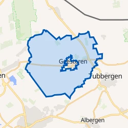 Kaart van Verspreide huizen Geesteren