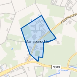Kaart van Mariaparochie