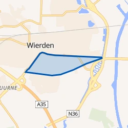 Kaart van De Maaten