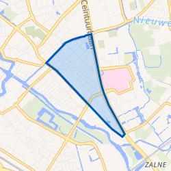 Kaart van Wipstrik-Noord