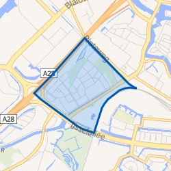 Kaart van Veerallee
