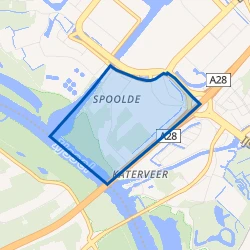 Kaart van Spoolde