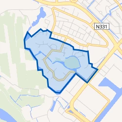 Kaart van Westenholte-Stins