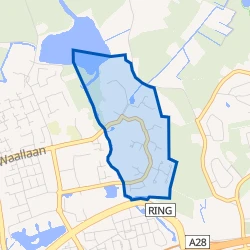 Kaart van Aa-landen-Oost