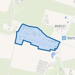 Kaart van Barlo-Kern