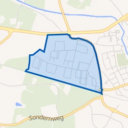 Kaart van Aalten Kern 't Kobus