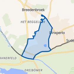 Kaart van Dinxperlo West