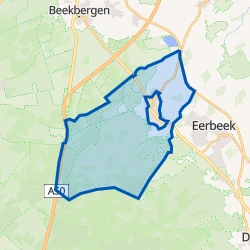 Kaart van Bosgebied Loenen