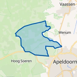 Kaartje van Bosgebied Wiesel