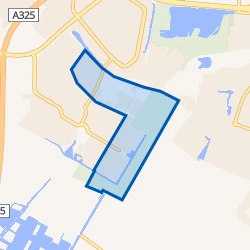 Kaart van Rijkerswoerd-Oost