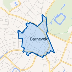 Kaart van Centrum Barneveld