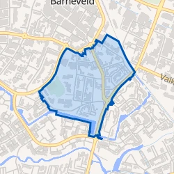 Kaart van Vogelbuurt