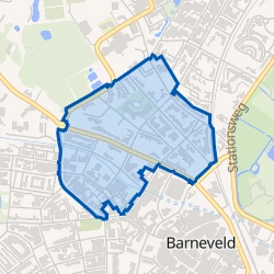 Kaart van Staatsliedenwijk