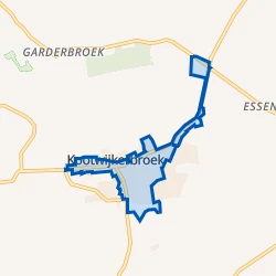 Kaart van Kootwijkerbroek