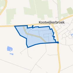 Kaart van Kootwijkerbroek-west