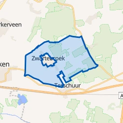 Kaart van Buitengebied Zwartebroek