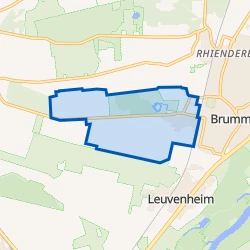 Kaart van Verspreide huizen Brummen