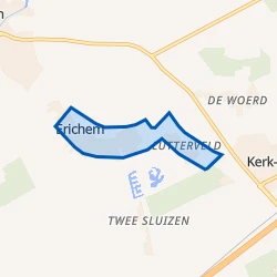 Kaart van Erichem