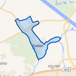 Kaart van Zoelen