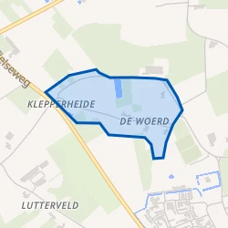 Kaart van De Woerd
