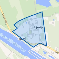 Kaart van Rijswijk