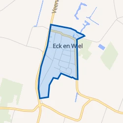 Kaart van Eck en Wiel