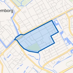 Kaart van Ter Weijde Componistenbuurt