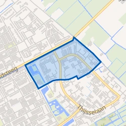 Kaart van Voorkoop Noord