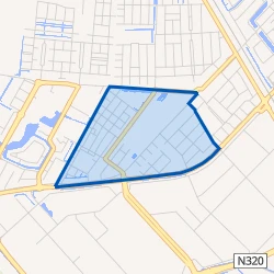 Kaart van Parijsch Landzicht