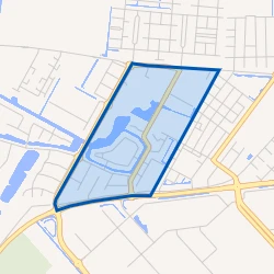 Kaart van Parijsch Vlinderbuurt